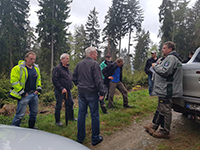 Waldbegehung und Jagd